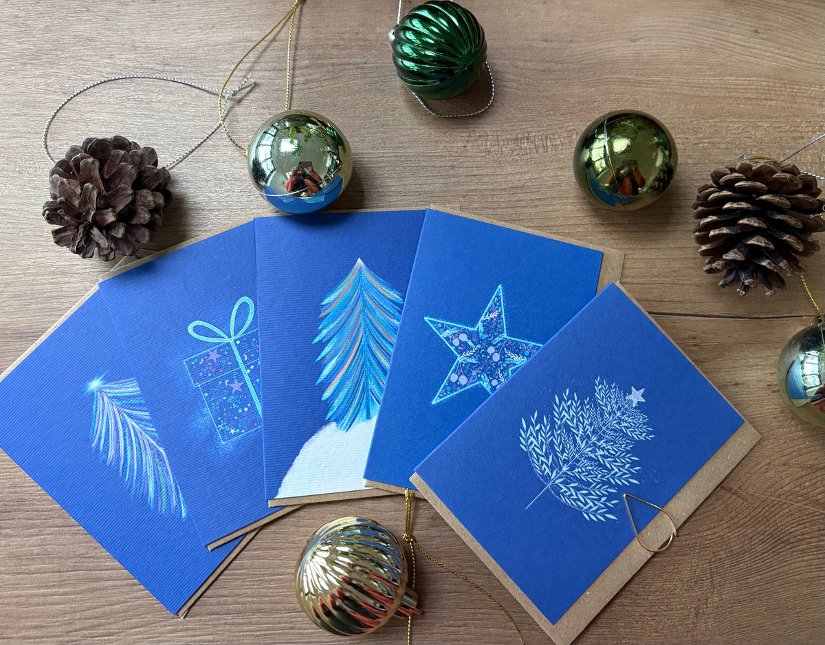 Mini Scandi Christmas Tree Card