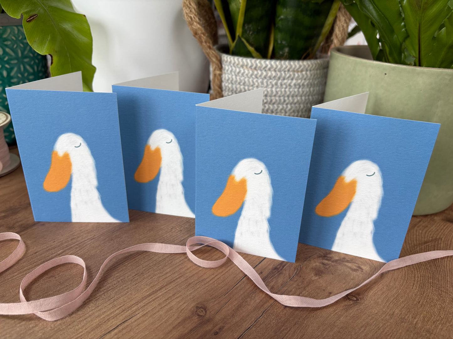 Mini Runner Duck A7 Card
