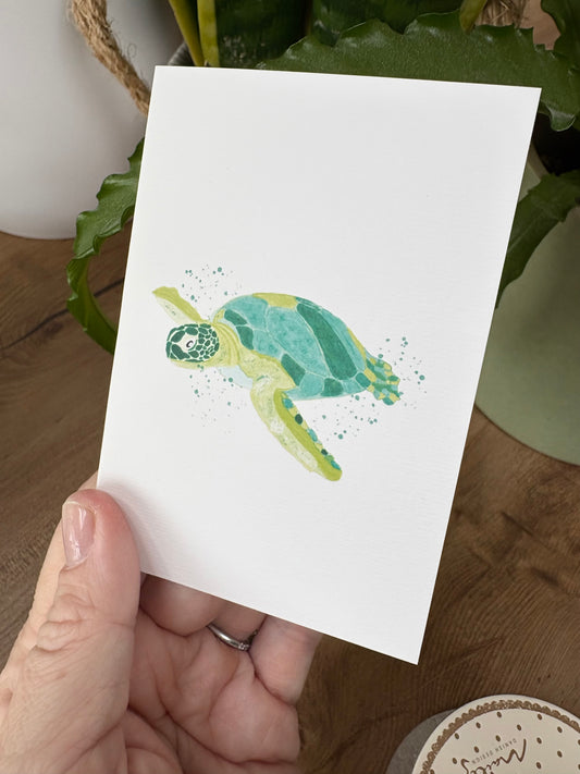 Mini Turtle A7 Card