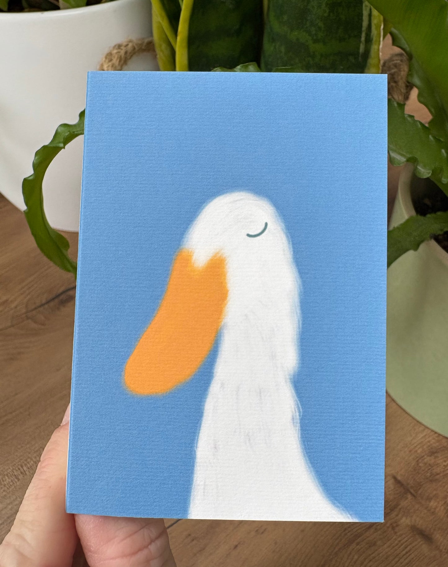 Mini Runner Duck A7 Card