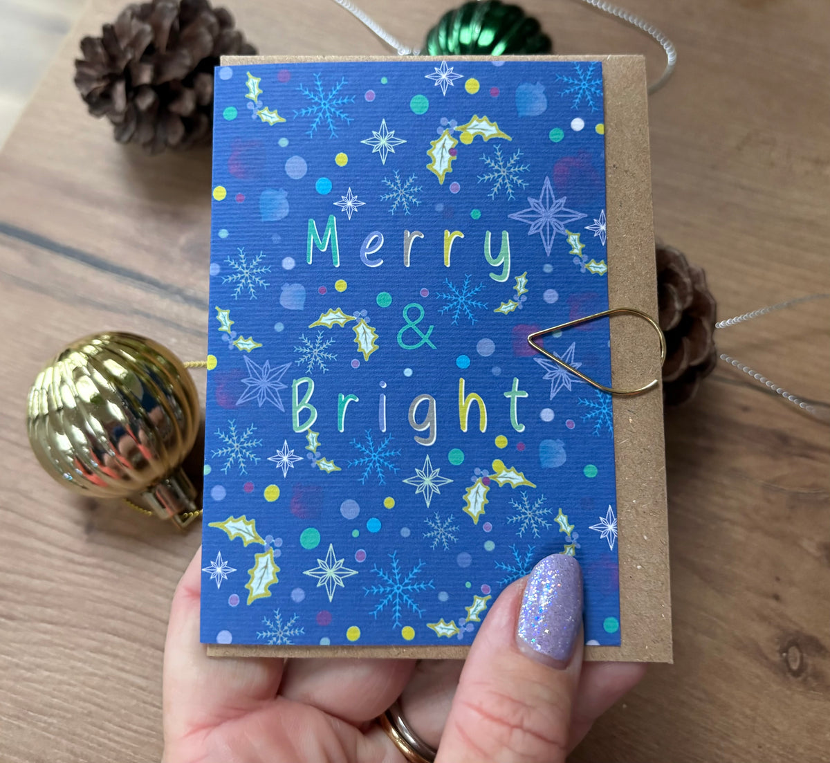 Set of 10 mini Christmas Cards