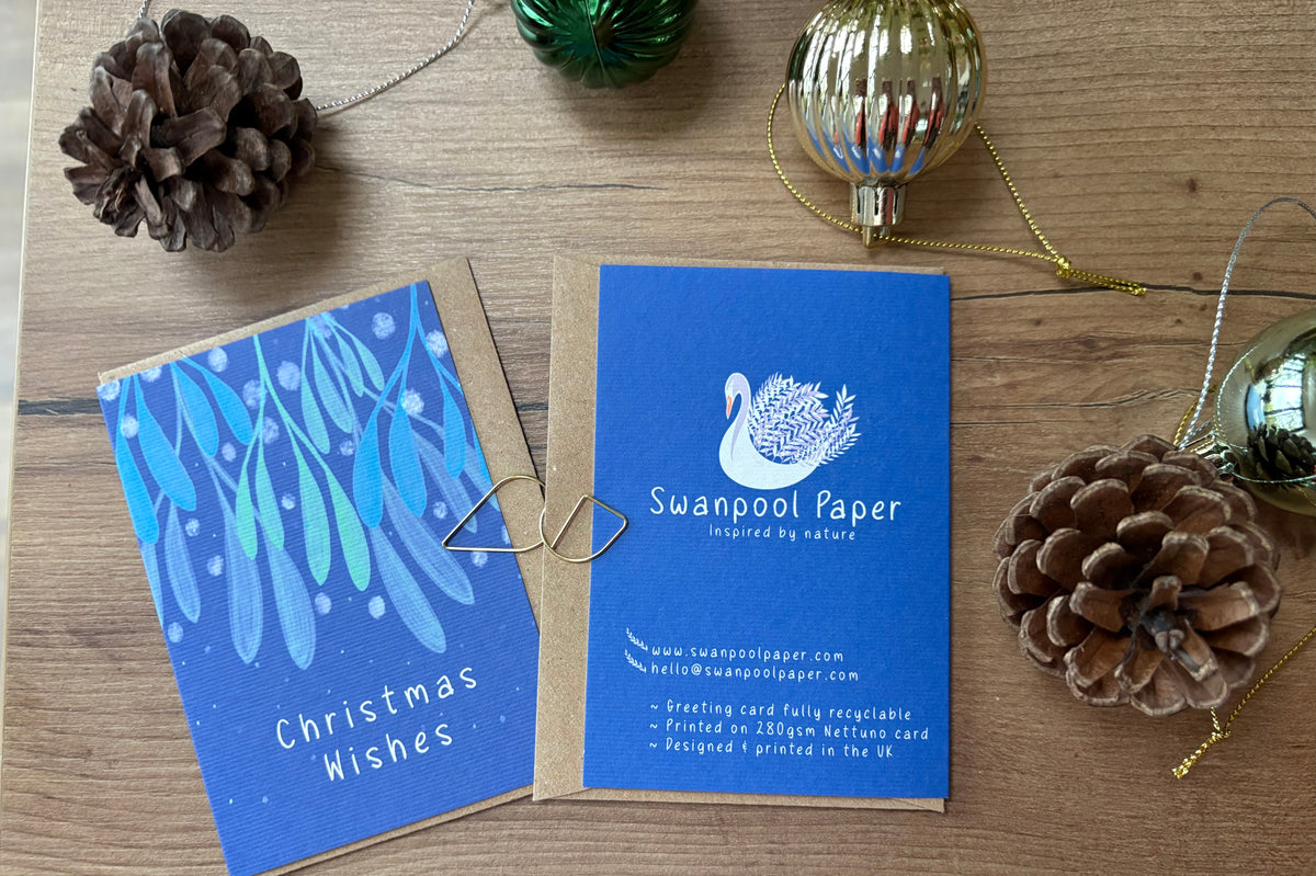 Set of 10 mini Christmas Cards