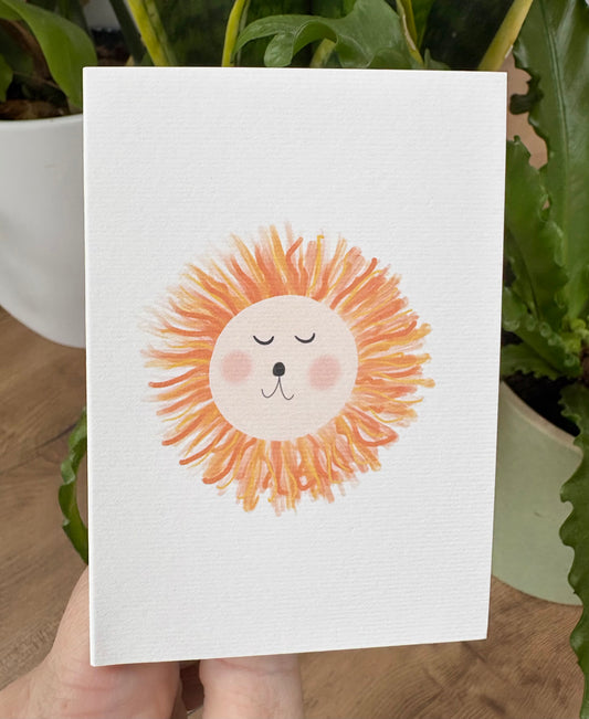 Mini Lion Cub A7 Card