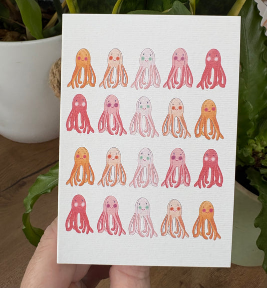 Mini Octopus A7 Card