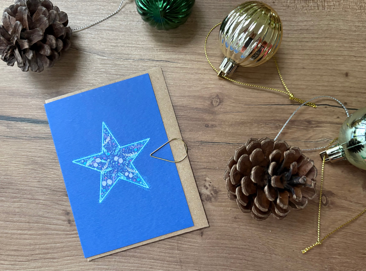 Mini Christmas Star Card
