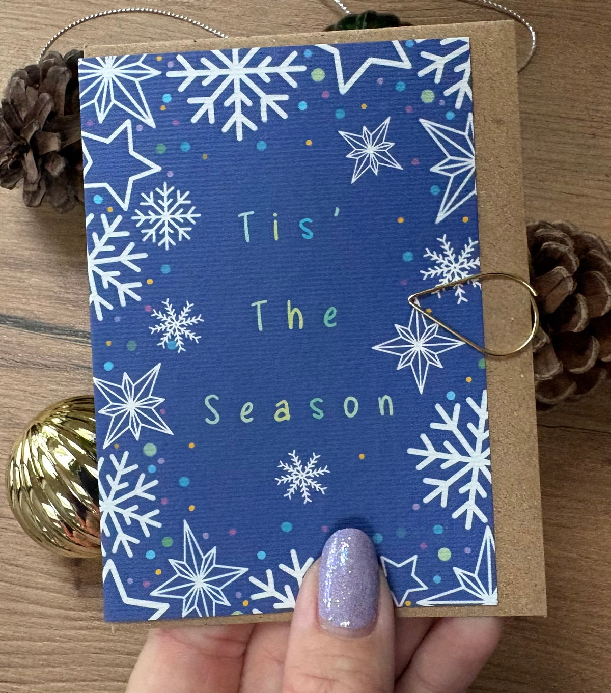 Set of 10 mini Christmas Cards