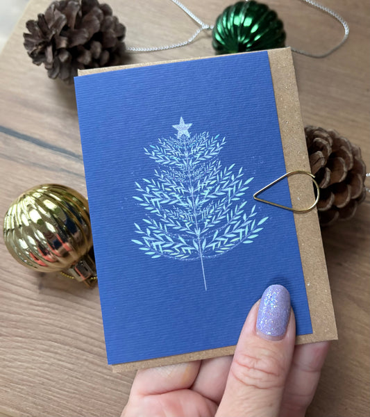 Mini Scandi Christmas Tree Card
