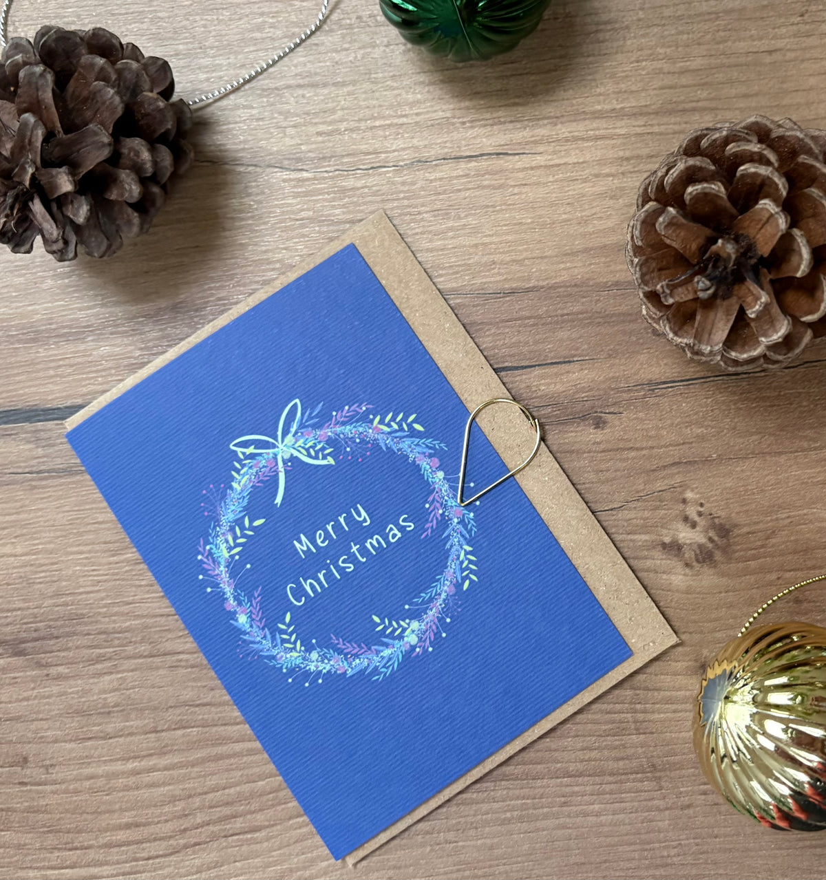 Mini Christmas Wreath Card