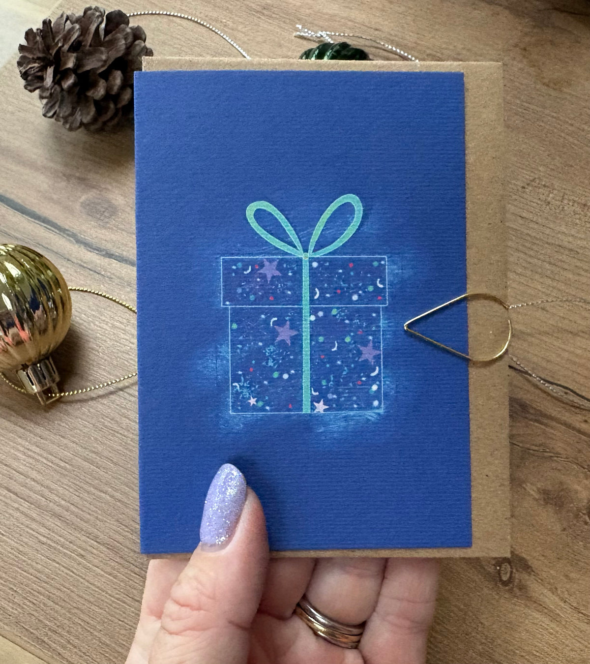 Set of 10 mini Christmas Cards