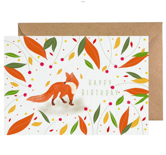Happy Birthday Fox