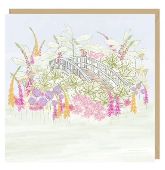 Trebah Garden scenic card